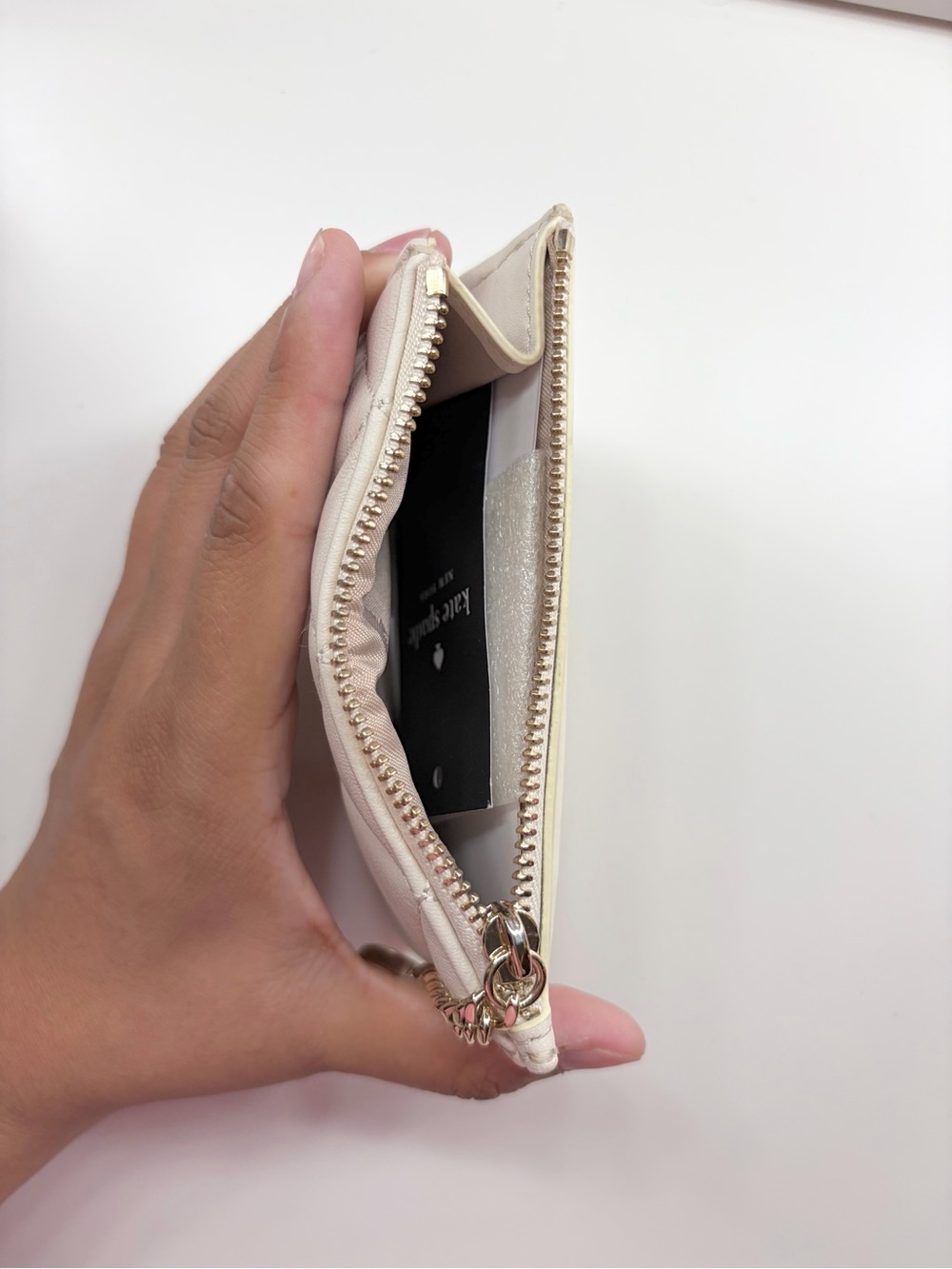 Kate Spade Carey Quilted Key Ring Card Holder - Picture 3 of 3